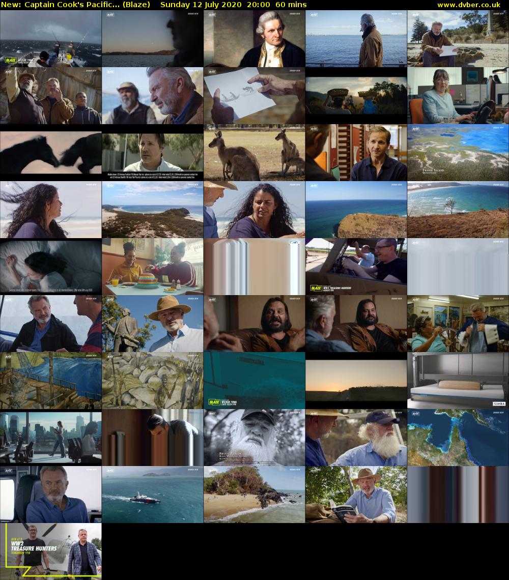 Captain Cook's Pacific... (Blaze) Sunday 12 July 2020 20:00 - 21:00