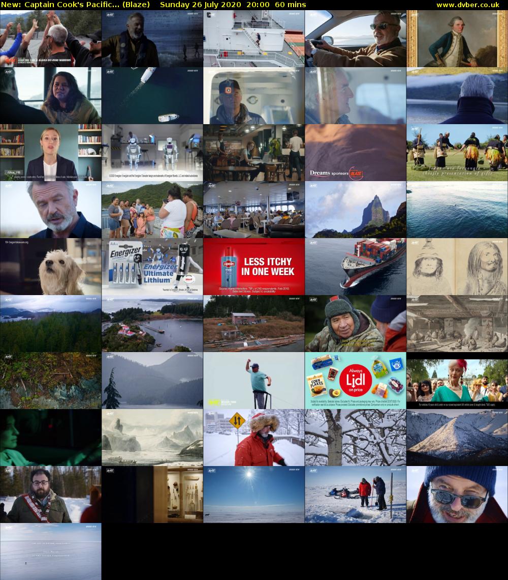 Captain Cook's Pacific... (Blaze) Sunday 26 July 2020 20:00 - 21:00