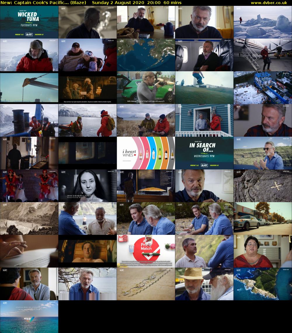 Captain Cook's Pacific... (Blaze) Sunday 2 August 2020 20:00 - 21:00