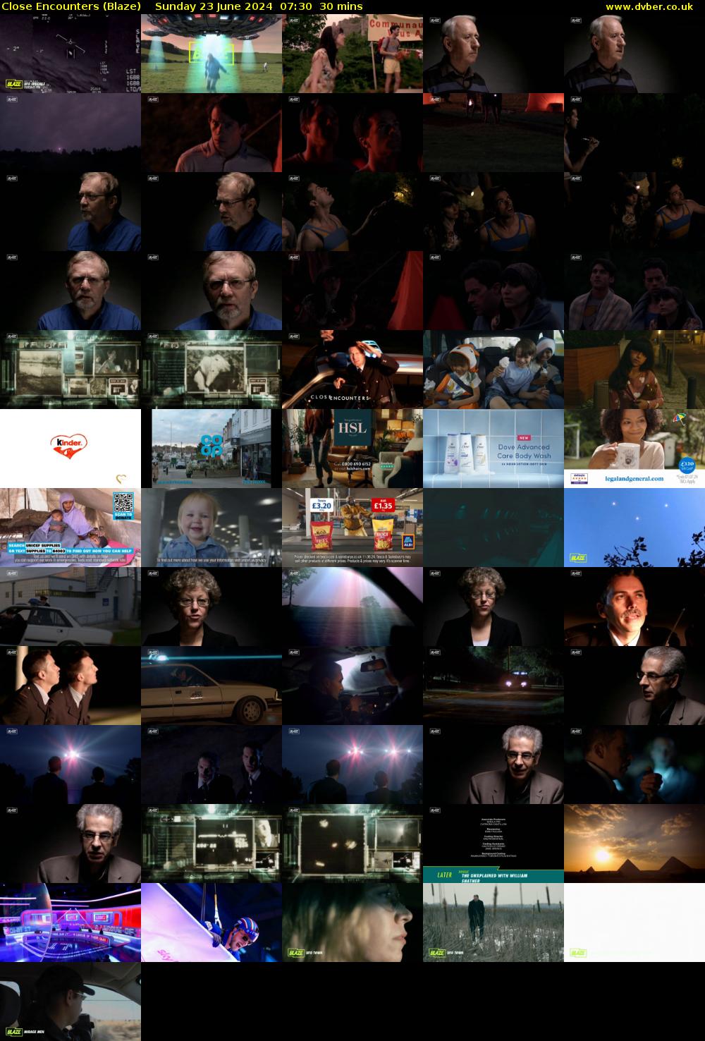 Close Encounters (Blaze) Sunday 23 June 2024 07:30 - 08:00