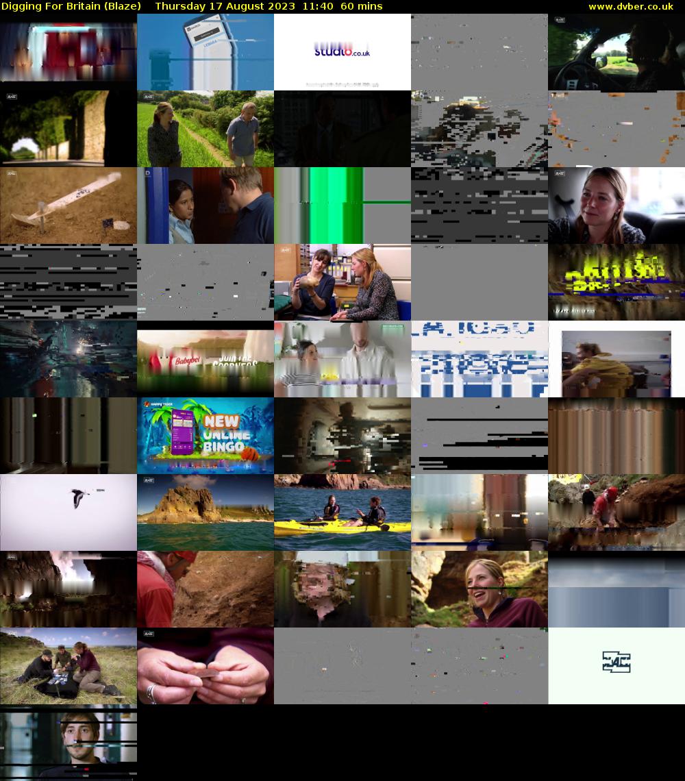 Digging For Britain (Blaze) Thursday 17 August 2023 11:40 - 12:40