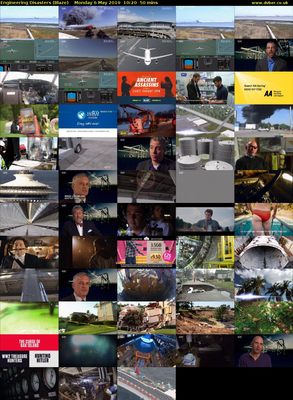 Engineering Disasters (Blaze) Monday 6 May 2019 10:20 - 11:10