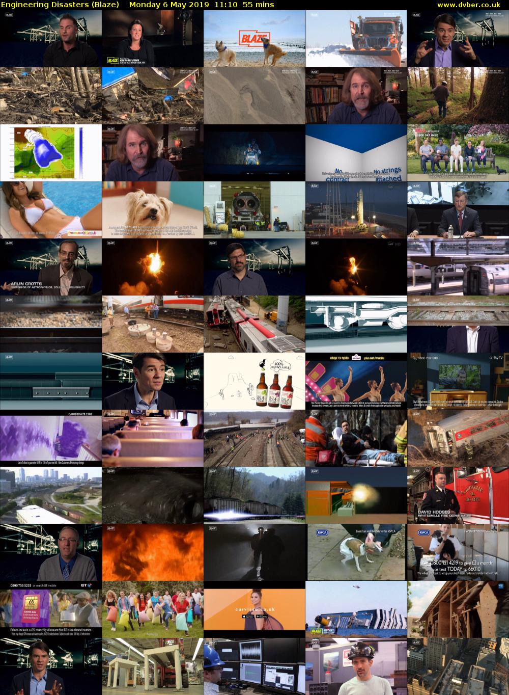 Engineering Disasters (Blaze) Monday 6 May 2019 11:10 - 12:05