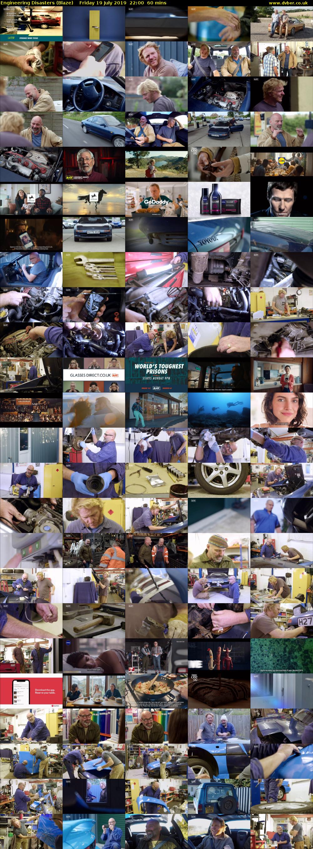 Engineering Disasters (Blaze) Friday 19 July 2019 22:00 - 23:00