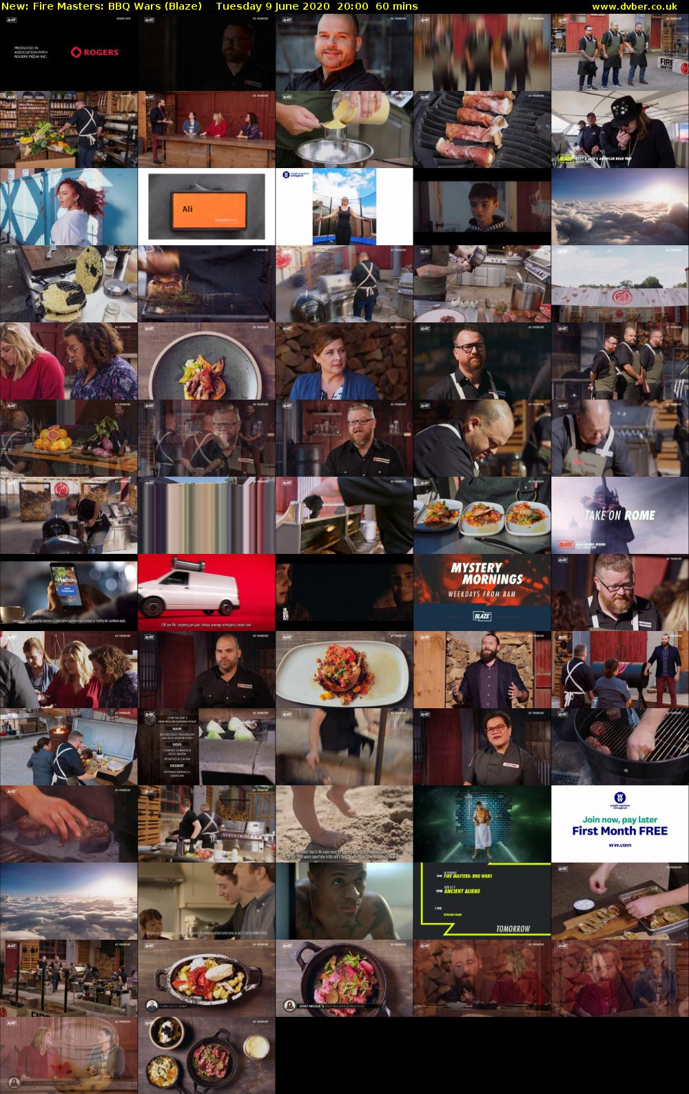 Fire Masters: BBQ Wars (Blaze) Tuesday 9 June 2020 20:00 - 21:00