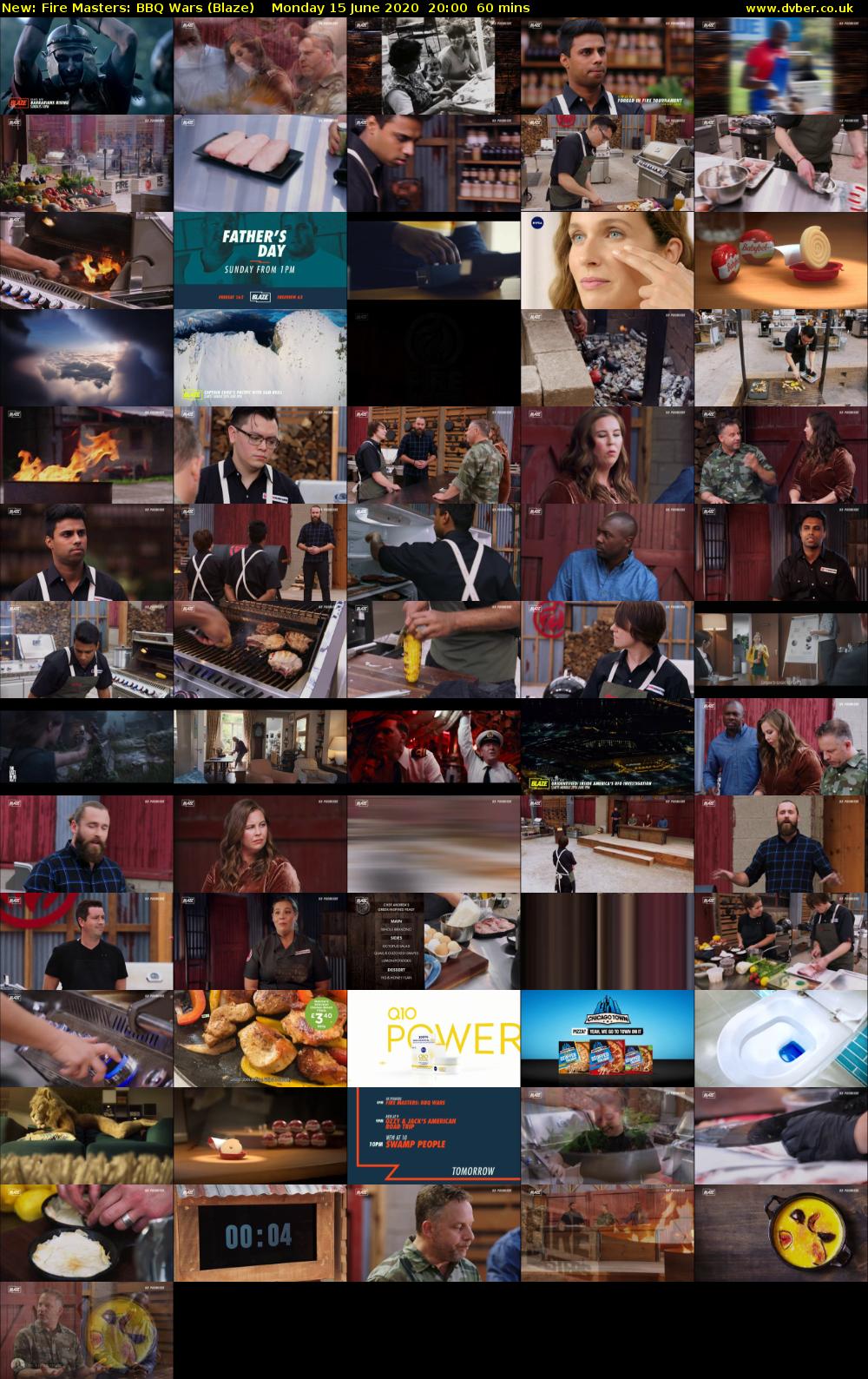 Fire Masters: BBQ Wars (Blaze) Monday 15 June 2020 20:00 - 21:00