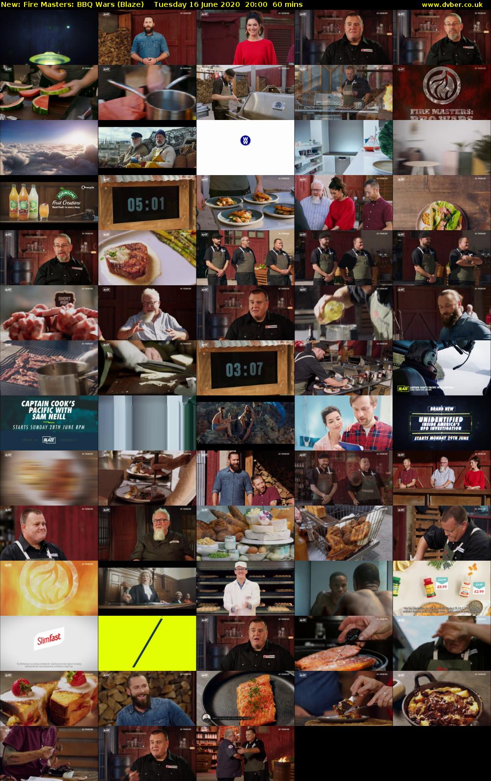 Fire Masters: BBQ Wars (Blaze) Tuesday 16 June 2020 20:00 - 21:00