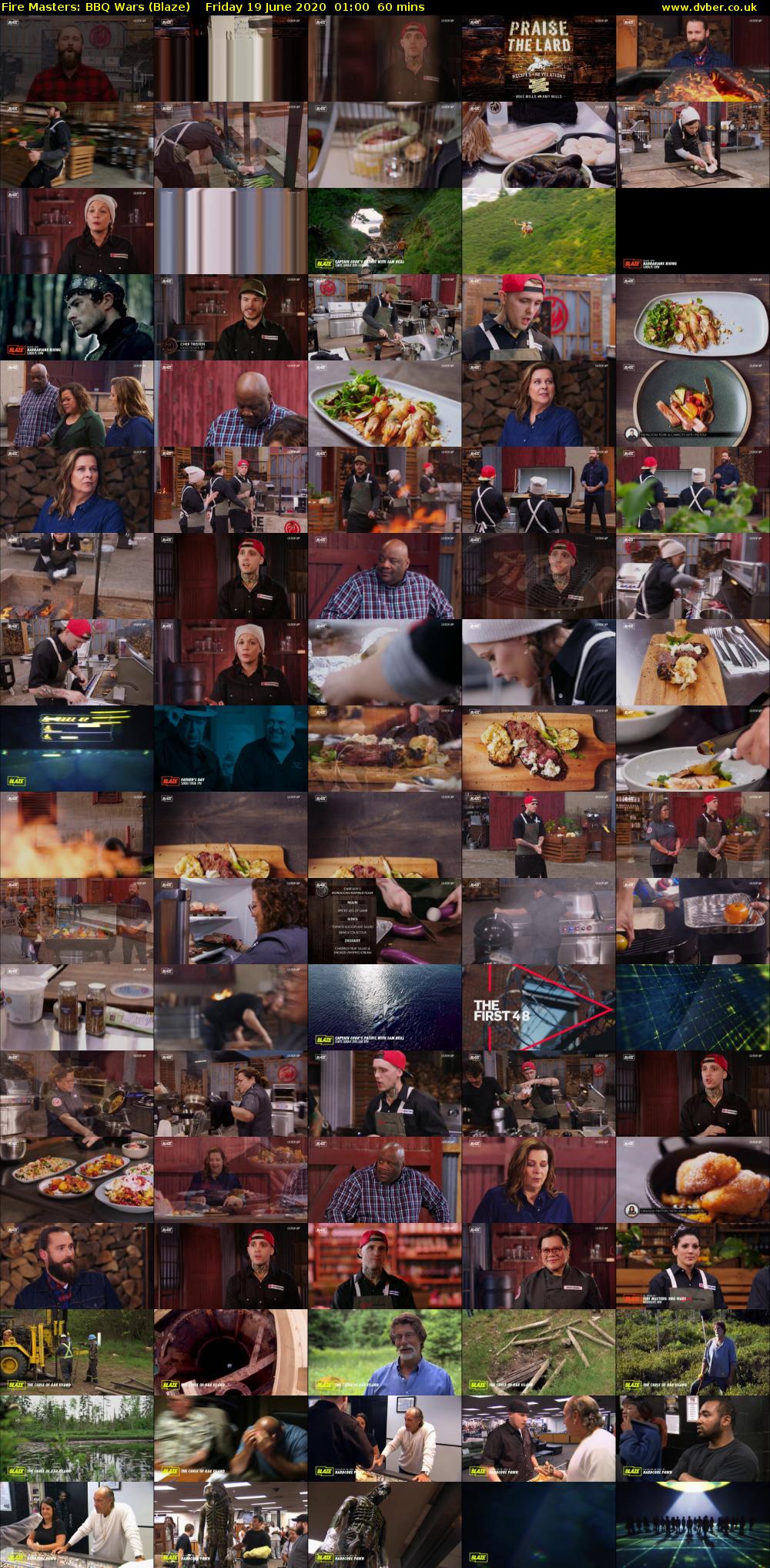 Fire Masters: BBQ Wars (Blaze) Friday 19 June 2020 01:00 - 02:00