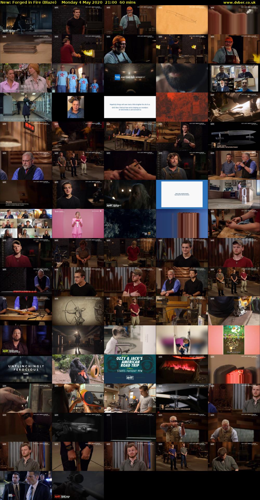 Forged In Fire (Blaze) Monday 4 May 2020 21:00 - 22:00