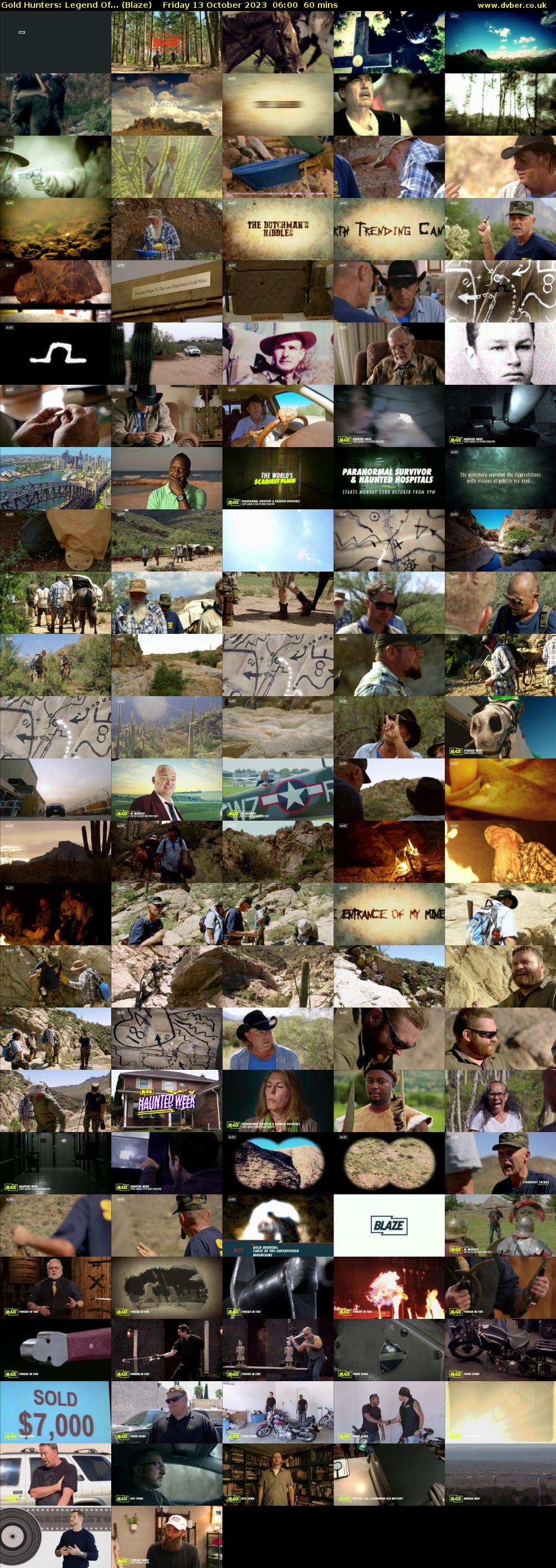 Gold Hunters: Legend Of... (Blaze) Friday 13 October 2023 06:00 - 07:00