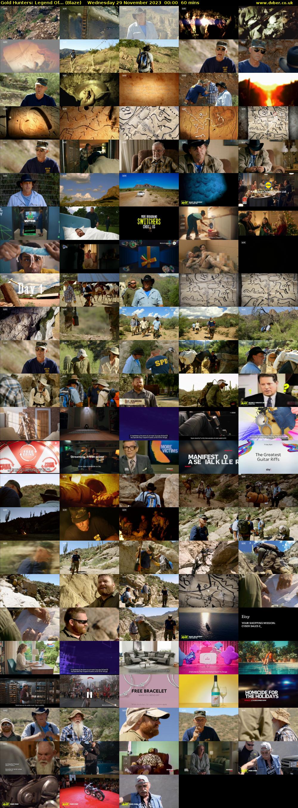 Gold Hunters: Legend Of... (Blaze) Wednesday 29 November 2023 00:00 - 01:00