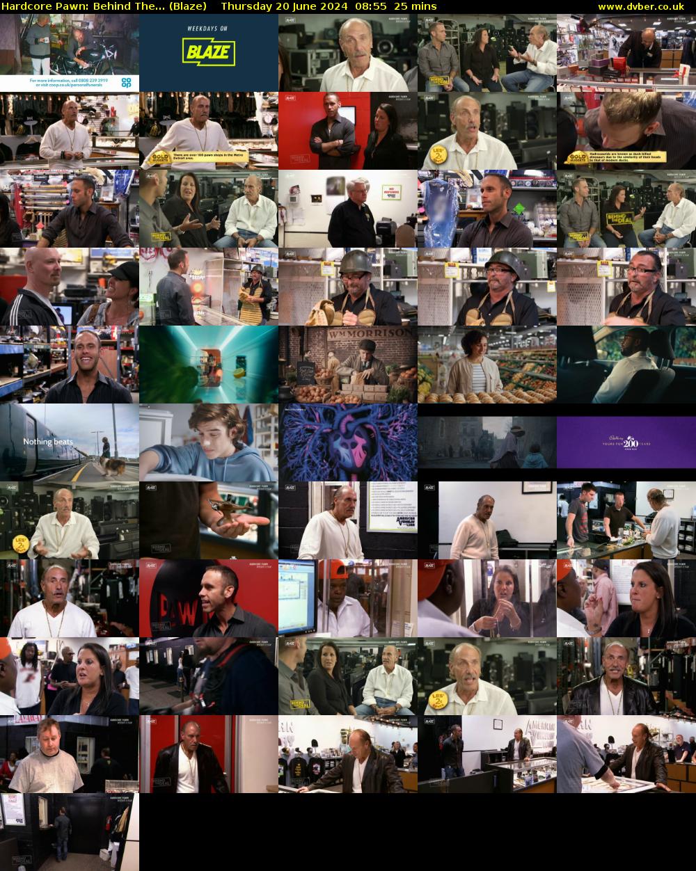 Hardcore Pawn: Behind The... (Blaze) Thursday 20 June 2024 08:55 - 09:20
