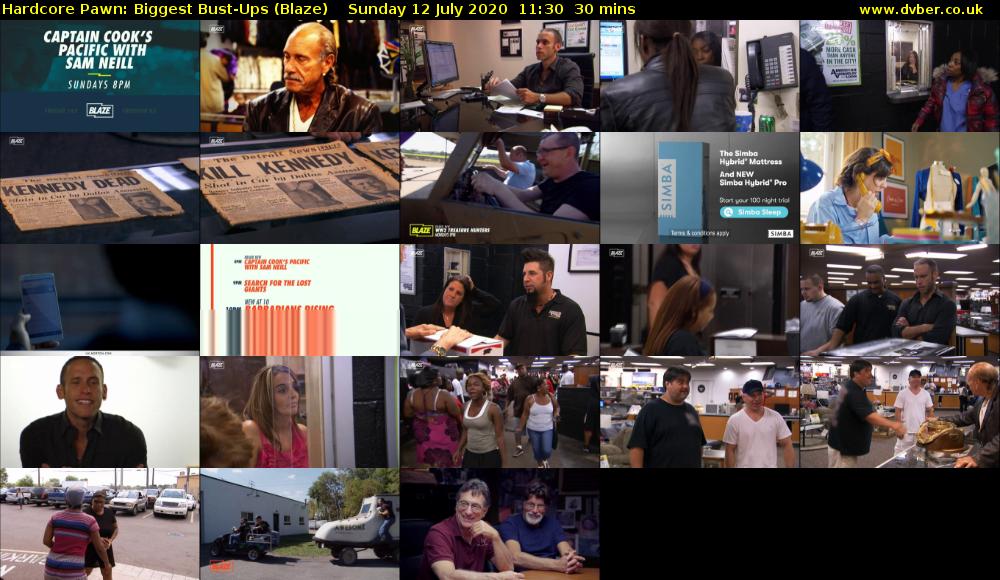 Hardcore Pawn: Biggest Bust-Ups (Blaze) Sunday 12 July 2020 11:30 - 12:00
