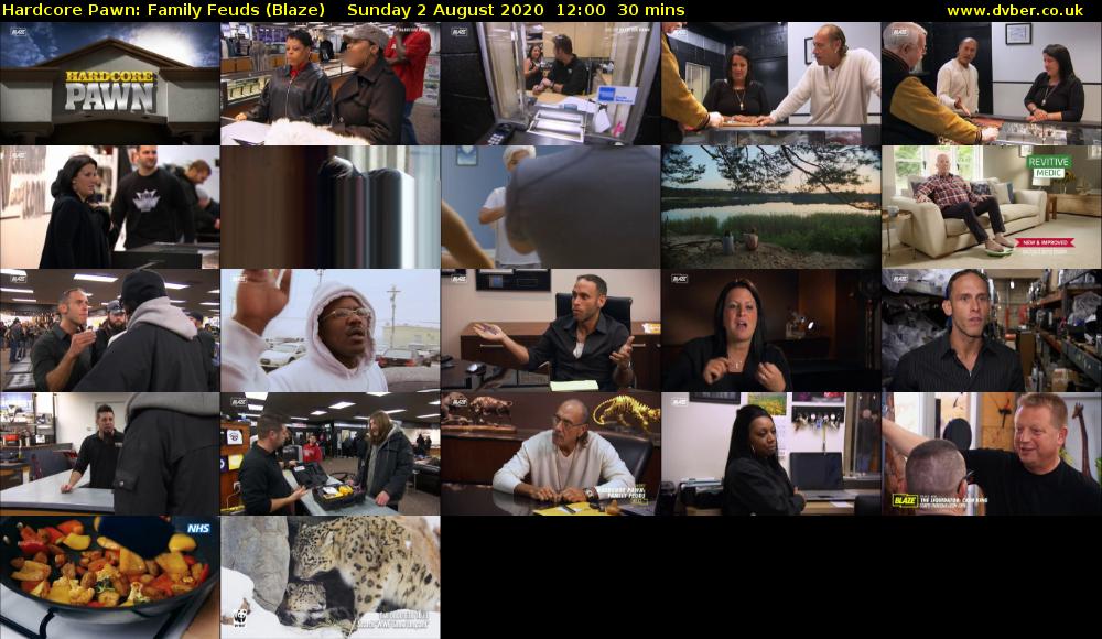 Hardcore Pawn: Family Feuds (Blaze) Sunday 2 August 2020 12:00 - 12:30
