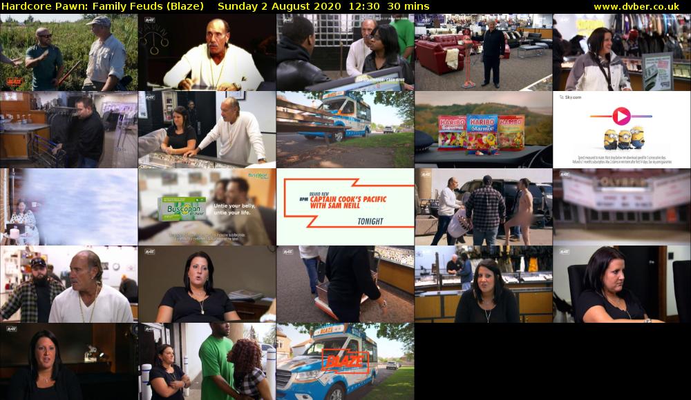 Hardcore Pawn: Family Feuds (Blaze) Sunday 2 August 2020 12:30 - 13:00