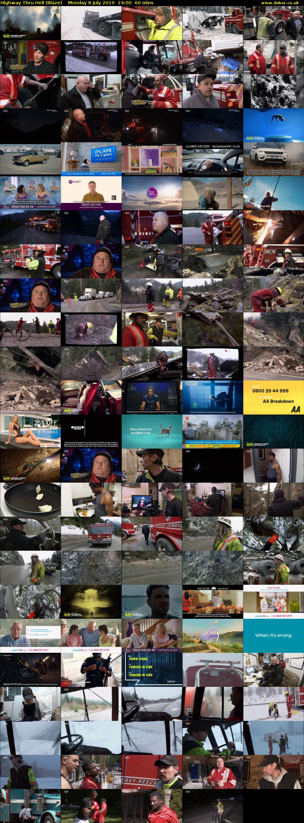 Highway Thru Hell (Blaze) Monday 8 July 2019 14:00 - 15:00
