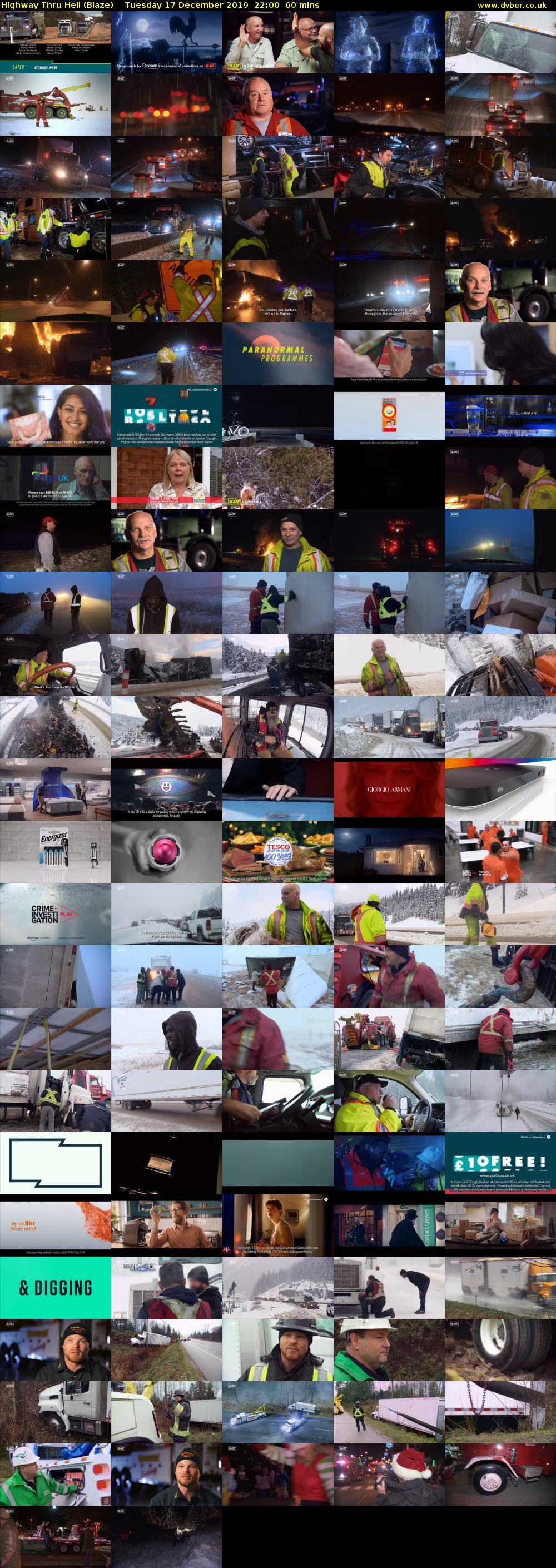 Highway Thru Hell (Blaze) Tuesday 17 December 2019 22:00 - 23:00