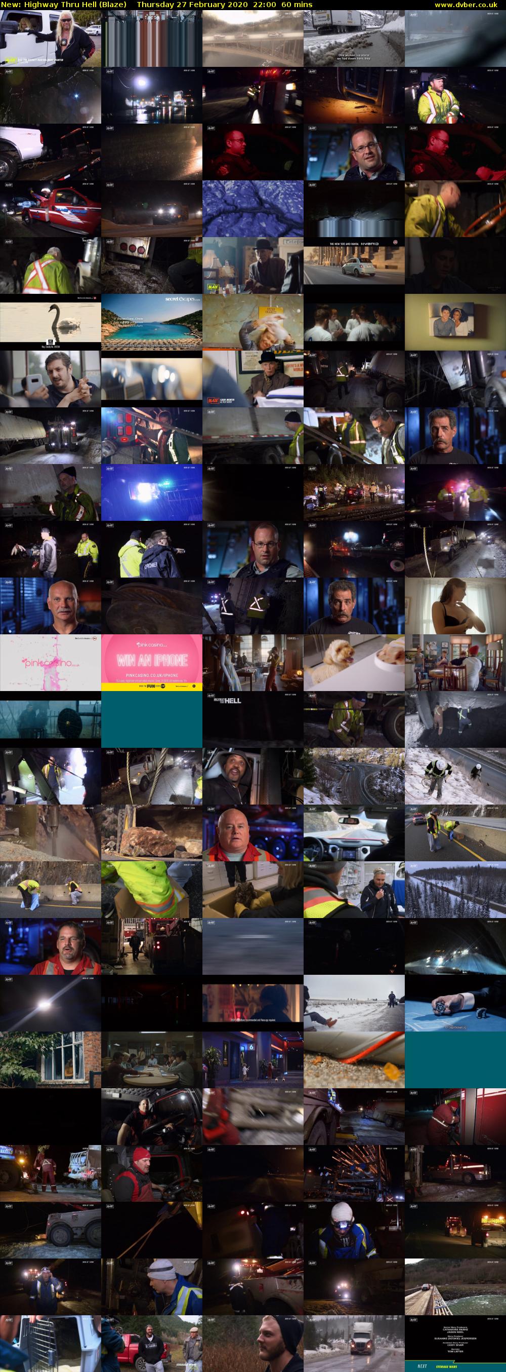 Highway Thru Hell (Blaze) Thursday 27 February 2020 22:00 - 23:00