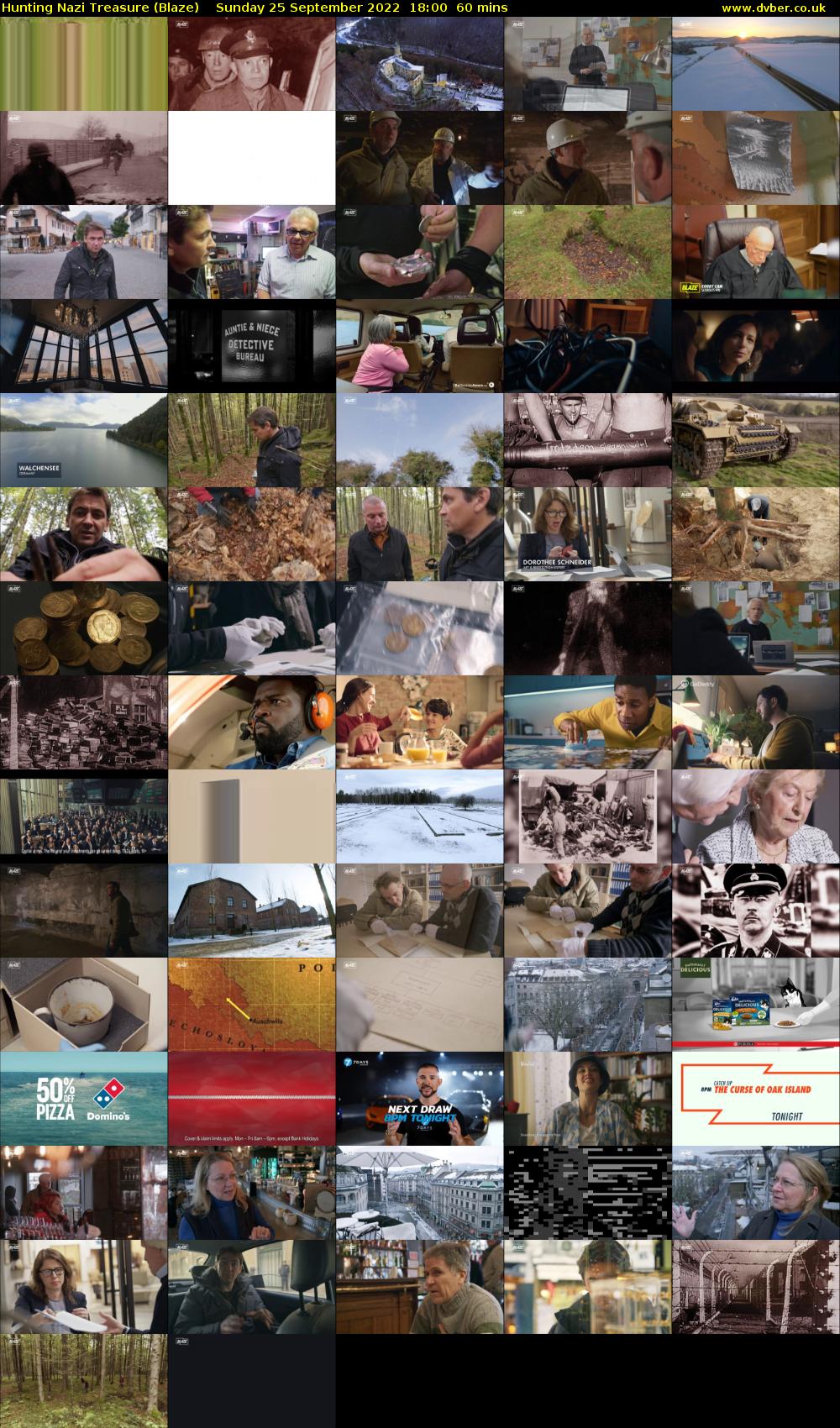 Hunting Nazi Treasure (Blaze) Sunday 25 September 2022 18:00 - 19:00