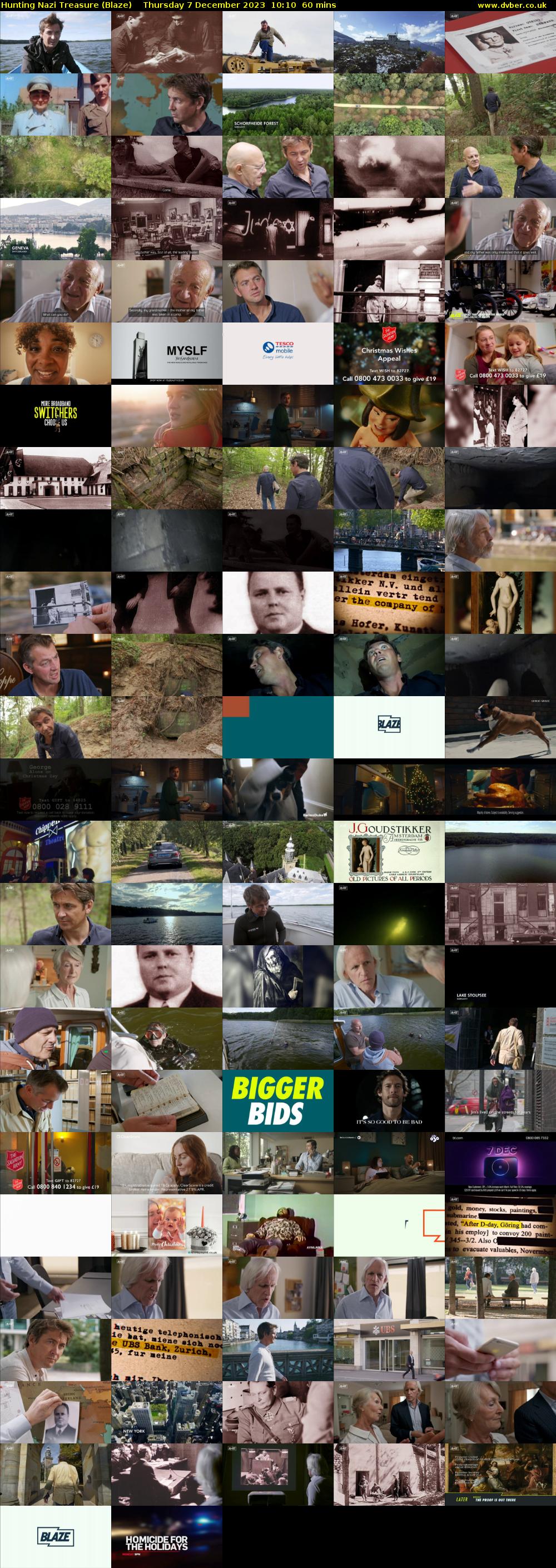 Hunting Nazi Treasure (Blaze) Thursday 7 December 2023 10:10 - 11:10