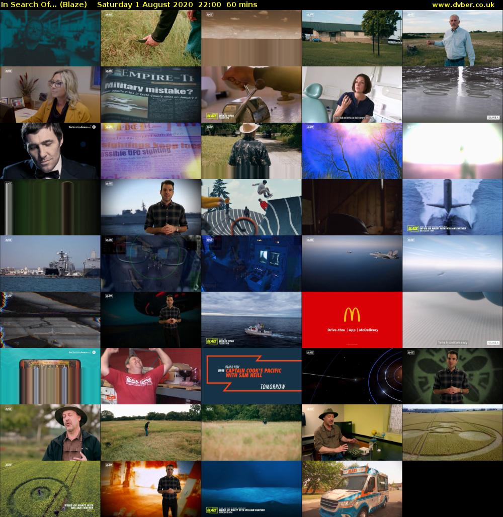 In Search Of... (Blaze) Saturday 1 August 2020 22:00 - 23:00