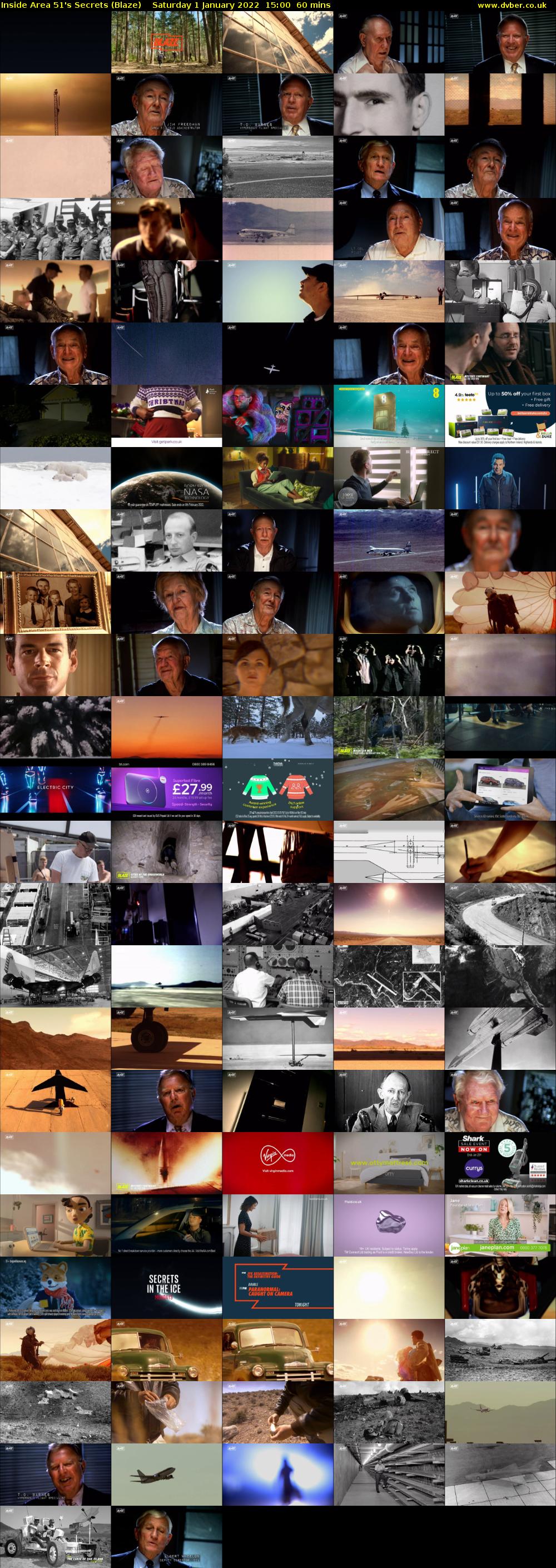 Inside Area 51's Secrets (Blaze) Saturday 1 January 2022 15:00 - 16:00