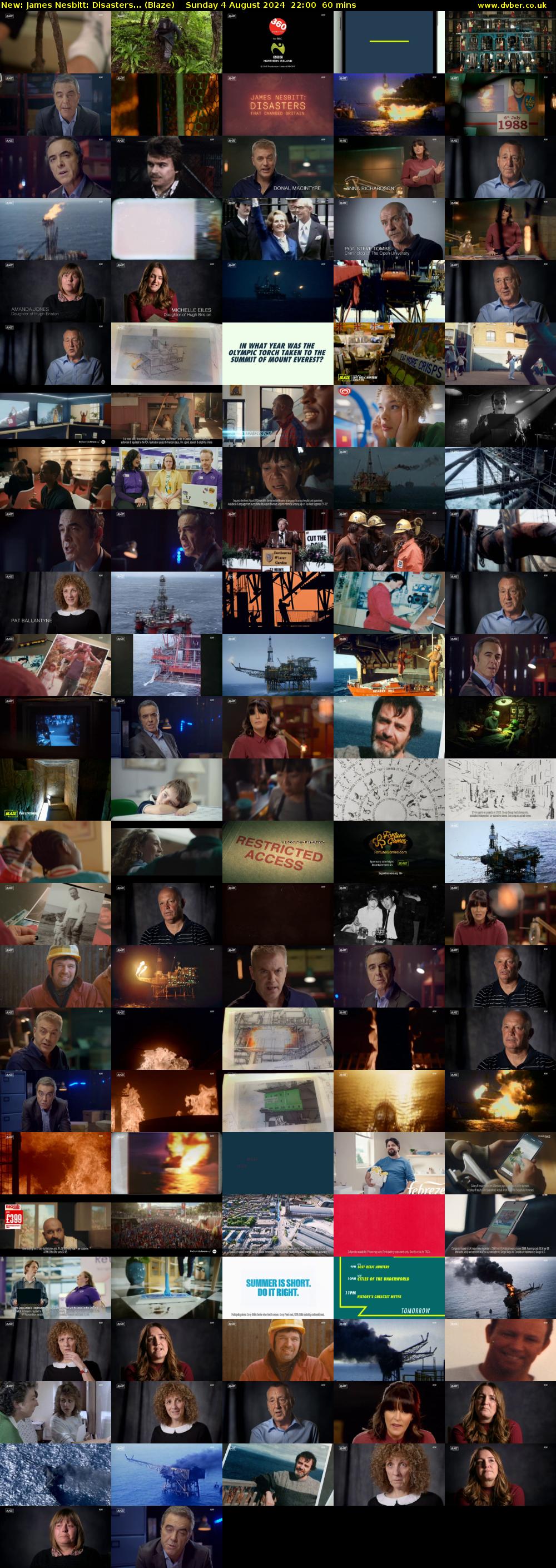 James Nesbitt: Disasters... (Blaze) Sunday 4 August 2024 22:00 - 23:00