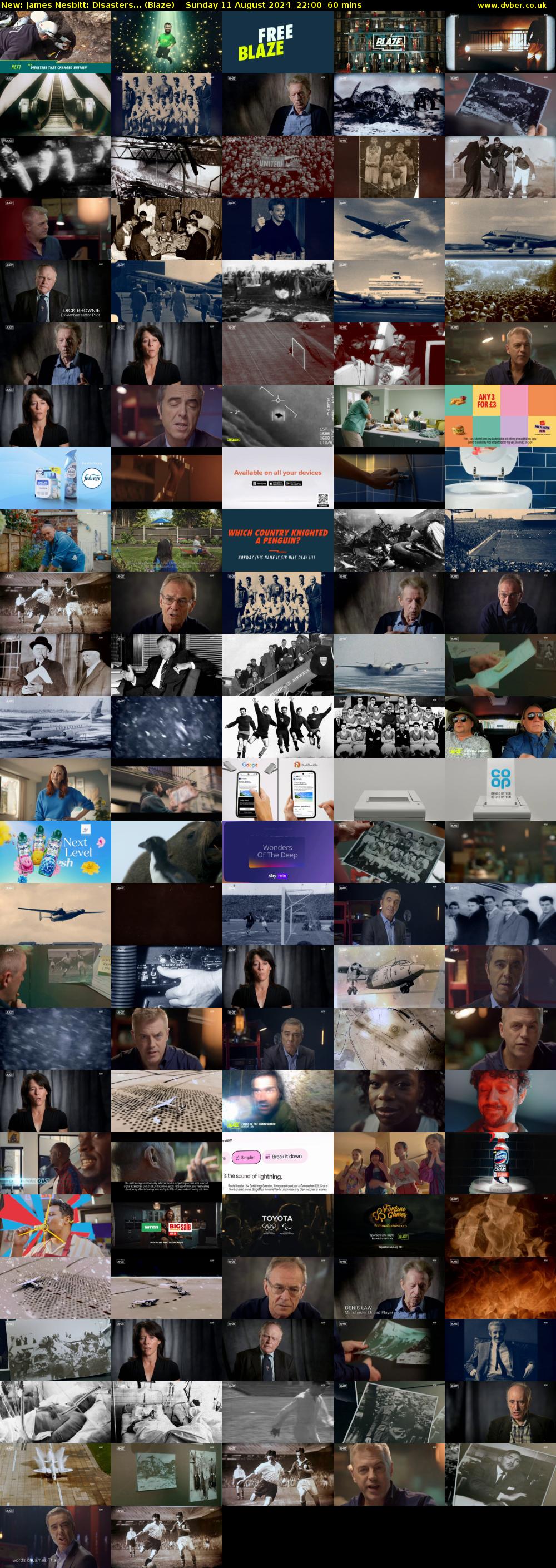 James Nesbitt: Disasters... (Blaze) Sunday 11 August 2024 22:00 - 23:00