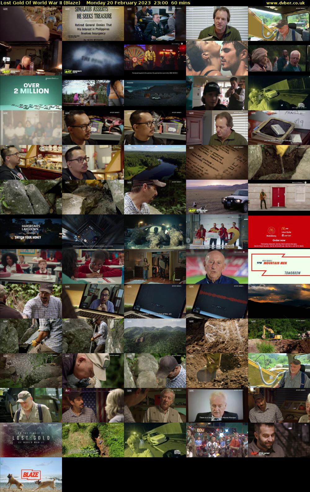Lost Gold Of World War II (Blaze) Monday 20 February 2023 23:00 - 00:00
