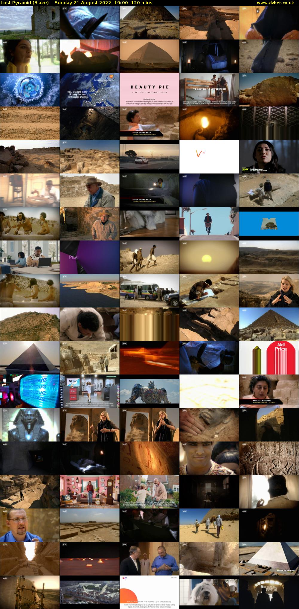 Lost Pyramid (Blaze) Sunday 21 August 2022 19:00 - 21:00
