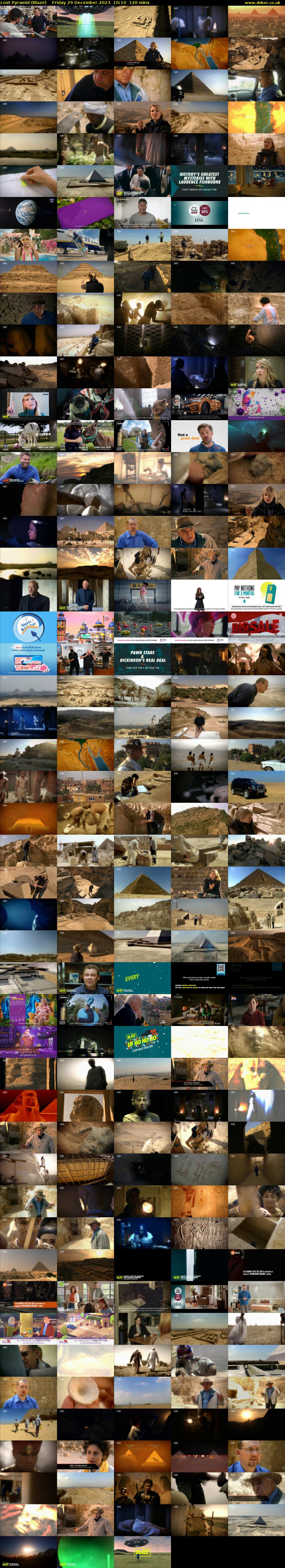 Lost Pyramid (Blaze) Friday 29 December 2023 10:10 - 12:10