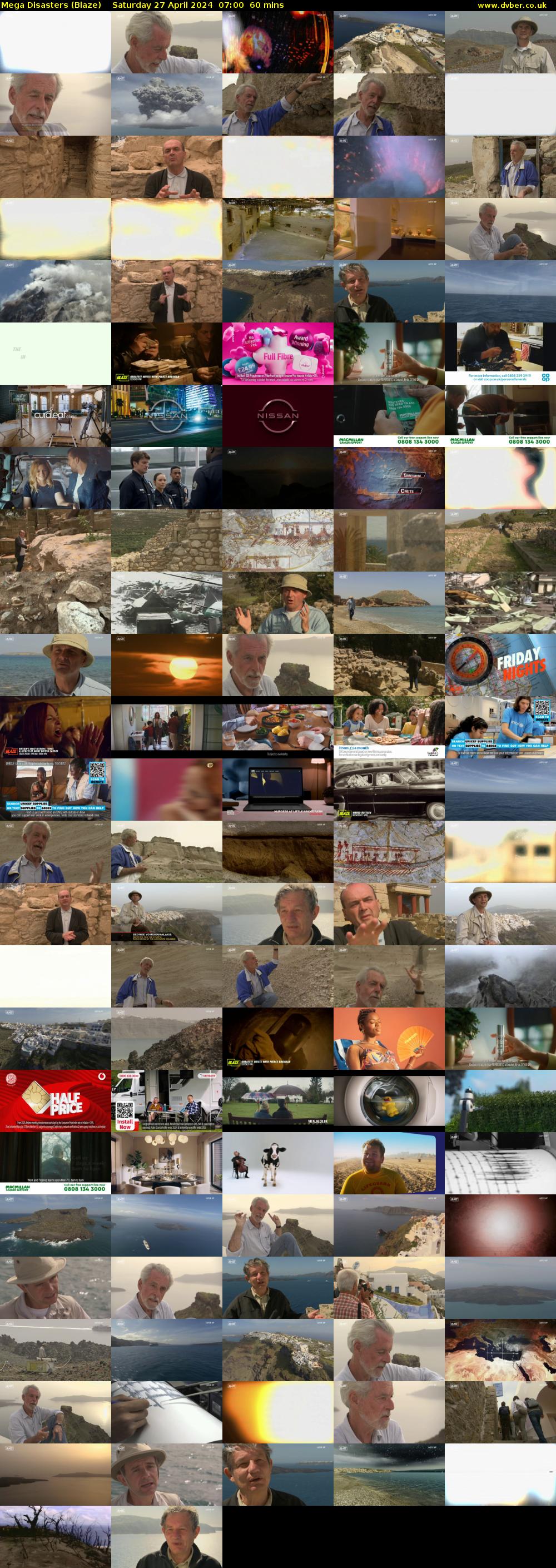 Mega Disasters (Blaze) Saturday 27 April 2024 07:00 - 08:00