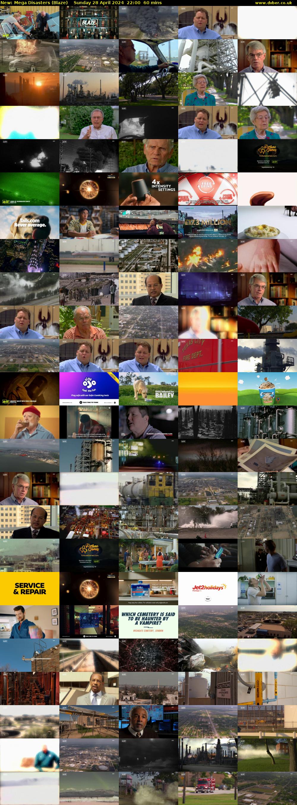 Mega Disasters (Blaze) Sunday 28 April 2024 22:00 - 23:00