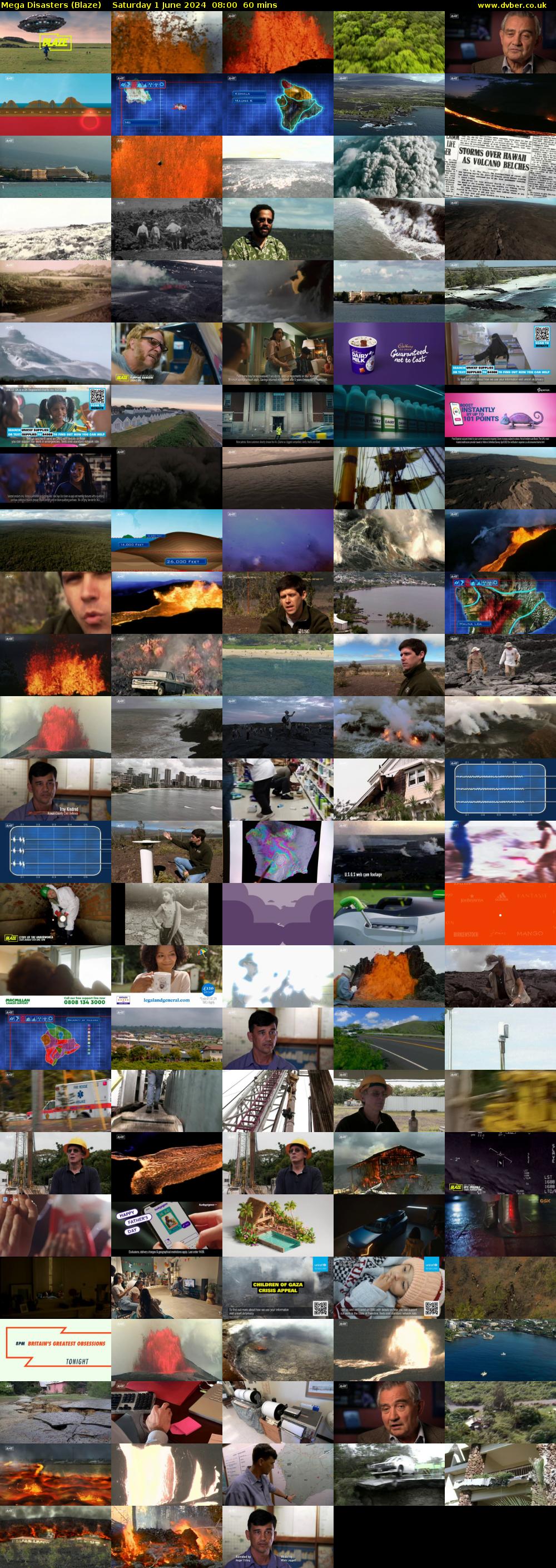 Mega Disasters (Blaze) Saturday 1 June 2024 08:00 - 09:00