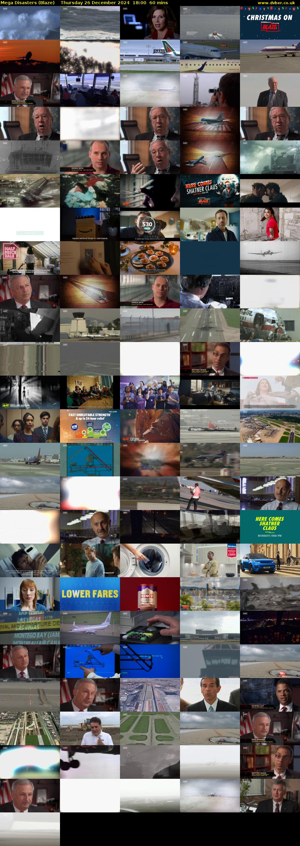 Mega Disasters (Blaze) Thursday 26 December 2024 18:00 - 19:00