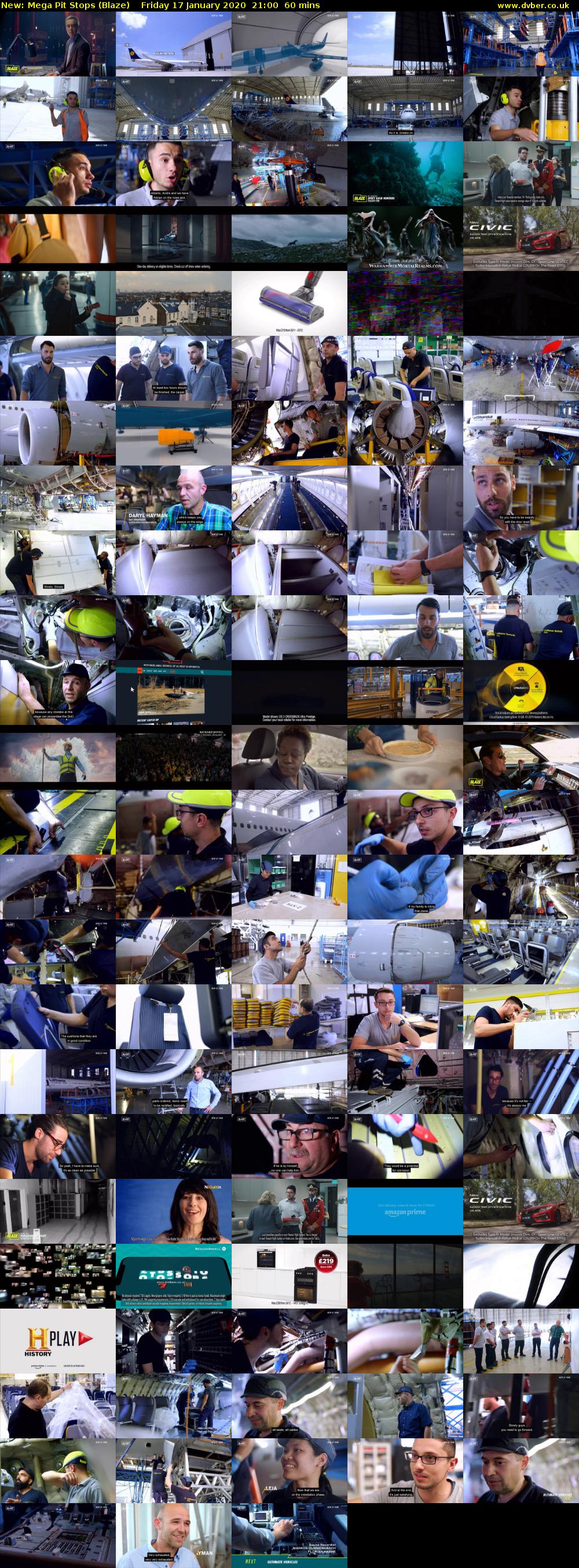 Mega Pit Stops (Blaze) Friday 17 January 2020 21:00 - 22:00