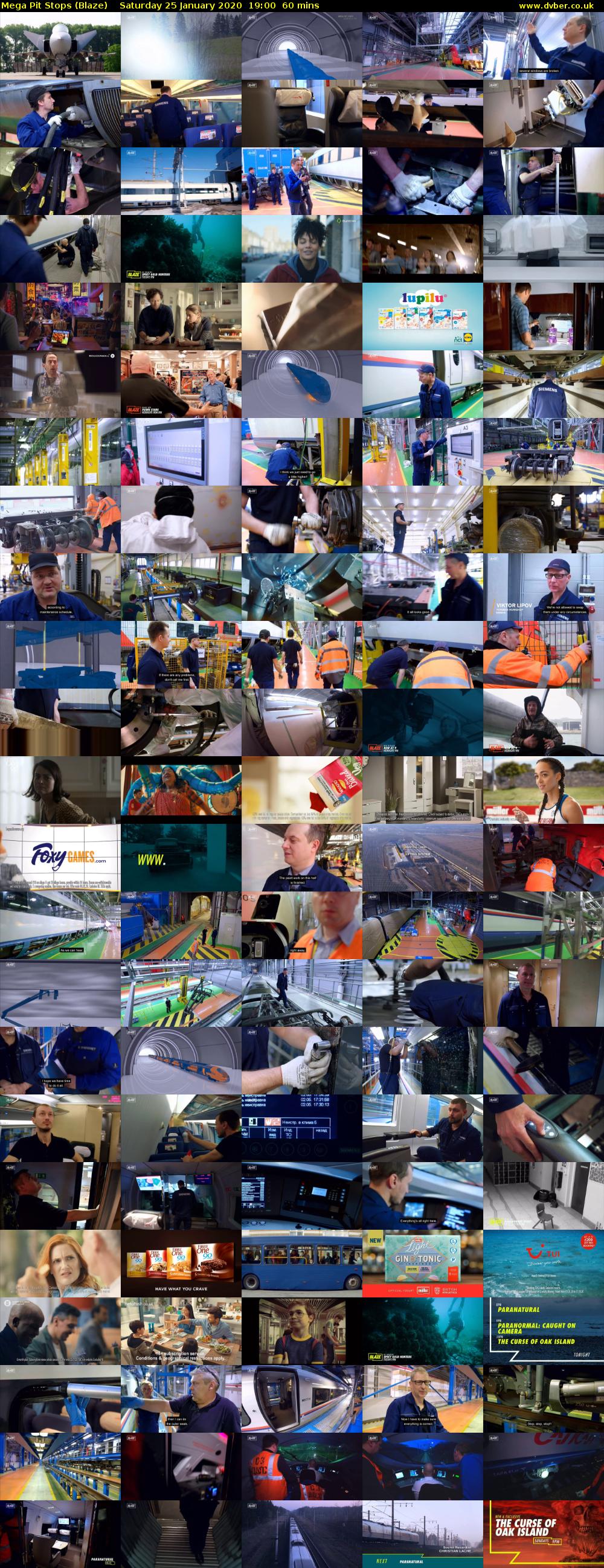 Mega Pit Stops (Blaze) Saturday 25 January 2020 19:00 - 20:00