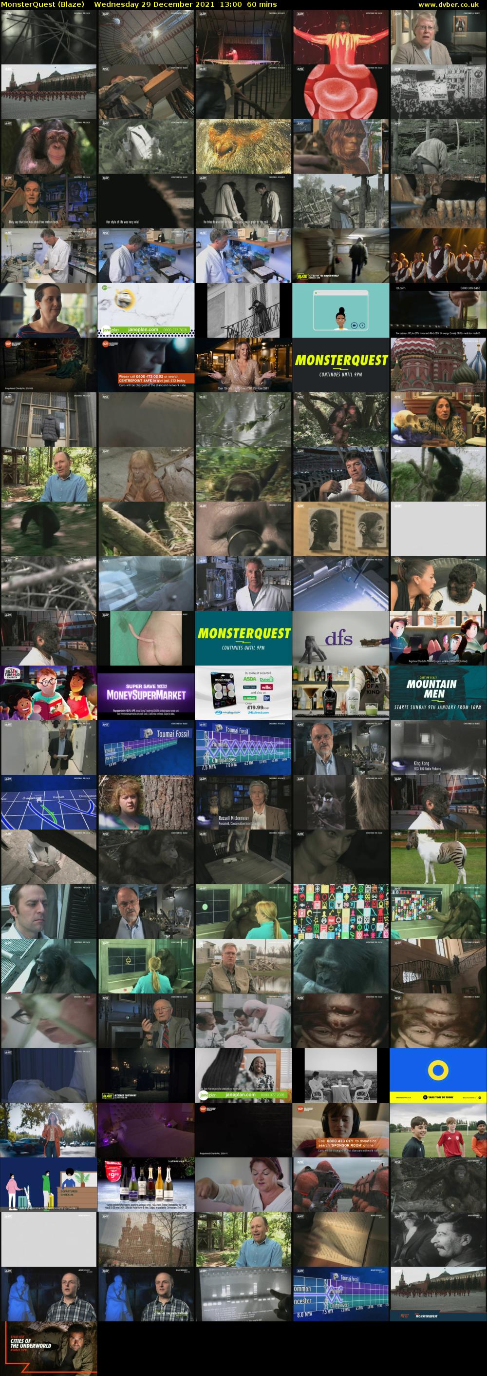 MonsterQuest (Blaze) Wednesday 29 December 2021 13:00 - 14:00