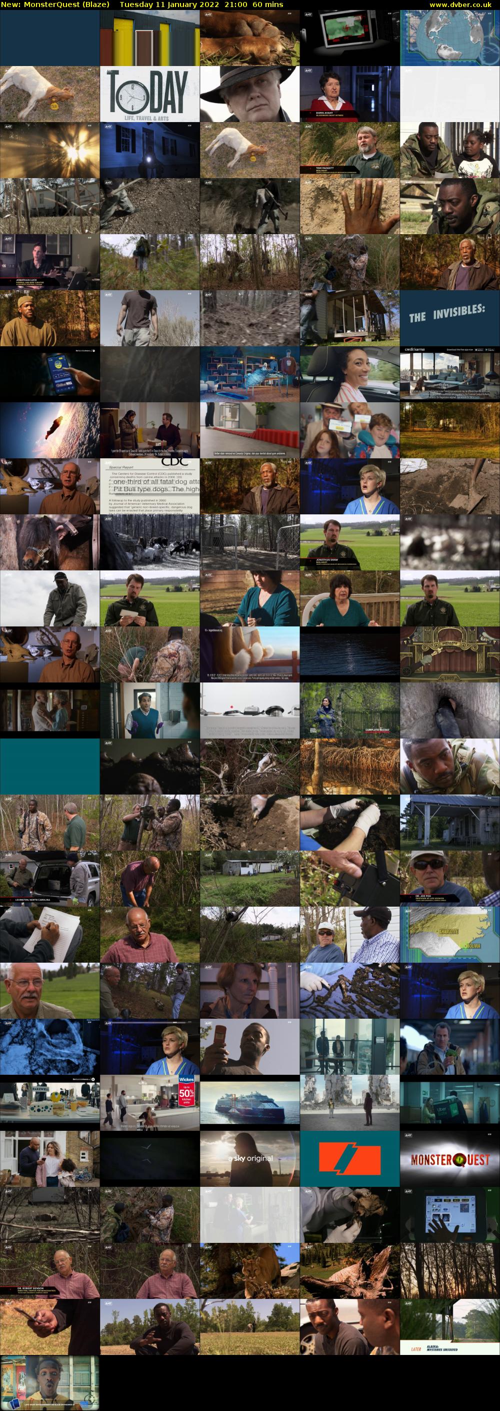 MonsterQuest (Blaze) Tuesday 11 January 2022 21:00 - 22:00