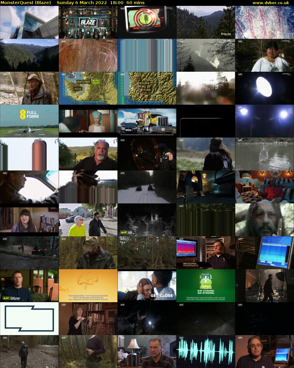 MonsterQuest (Blaze) Sunday 6 March 2022 18:00 - 19:00