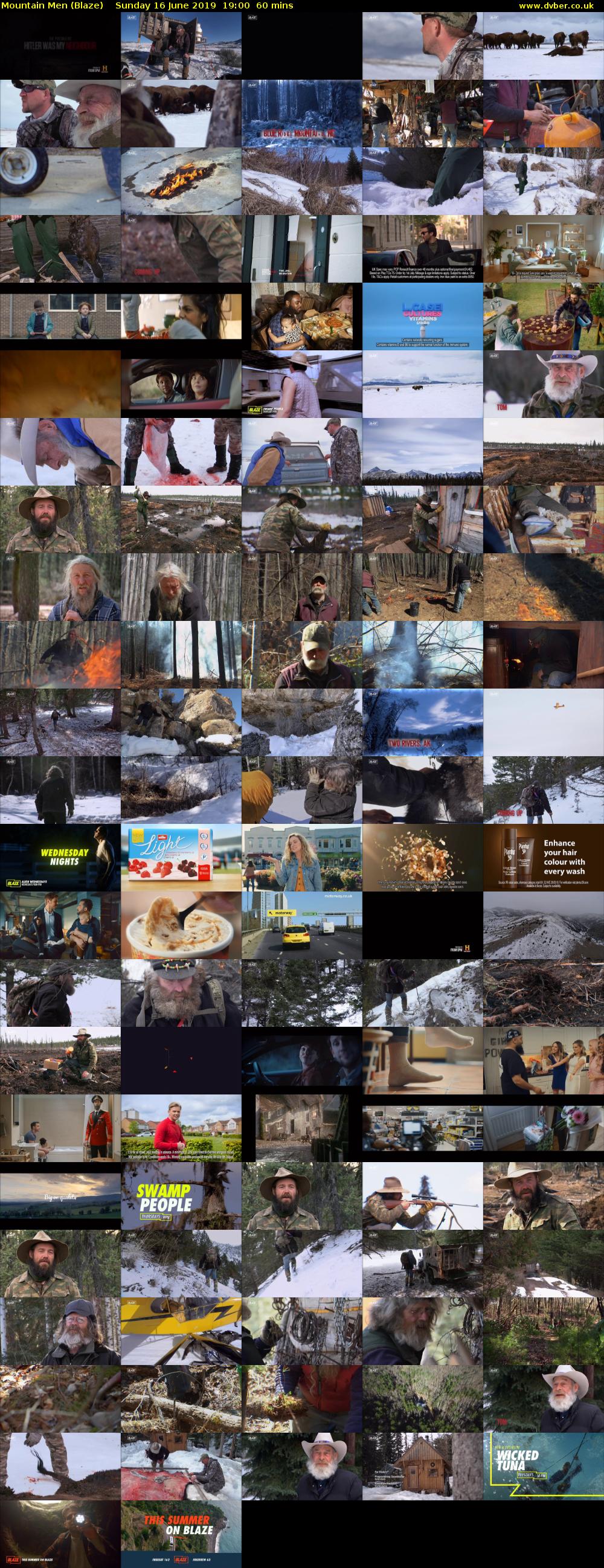 Mountain Men (Blaze) Sunday 16 June 2019 19:00 - 20:00