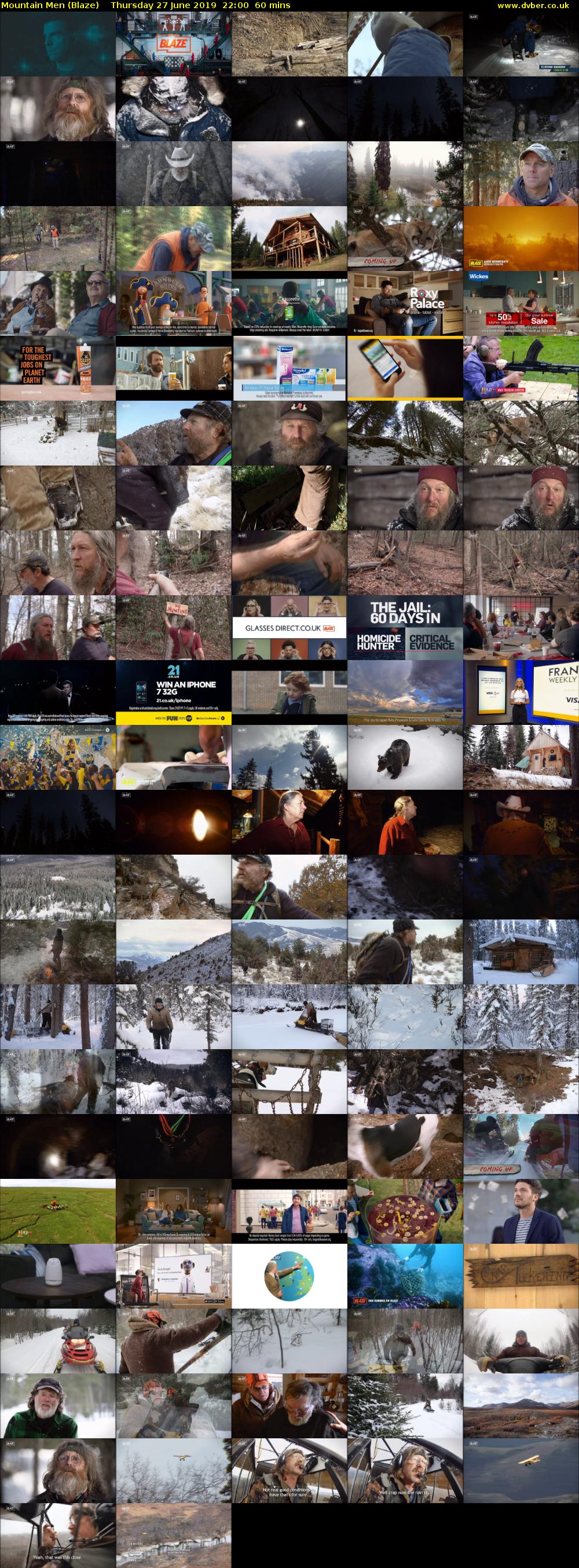 Mountain Men (Blaze) Thursday 27 June 2019 22:00 - 23:00