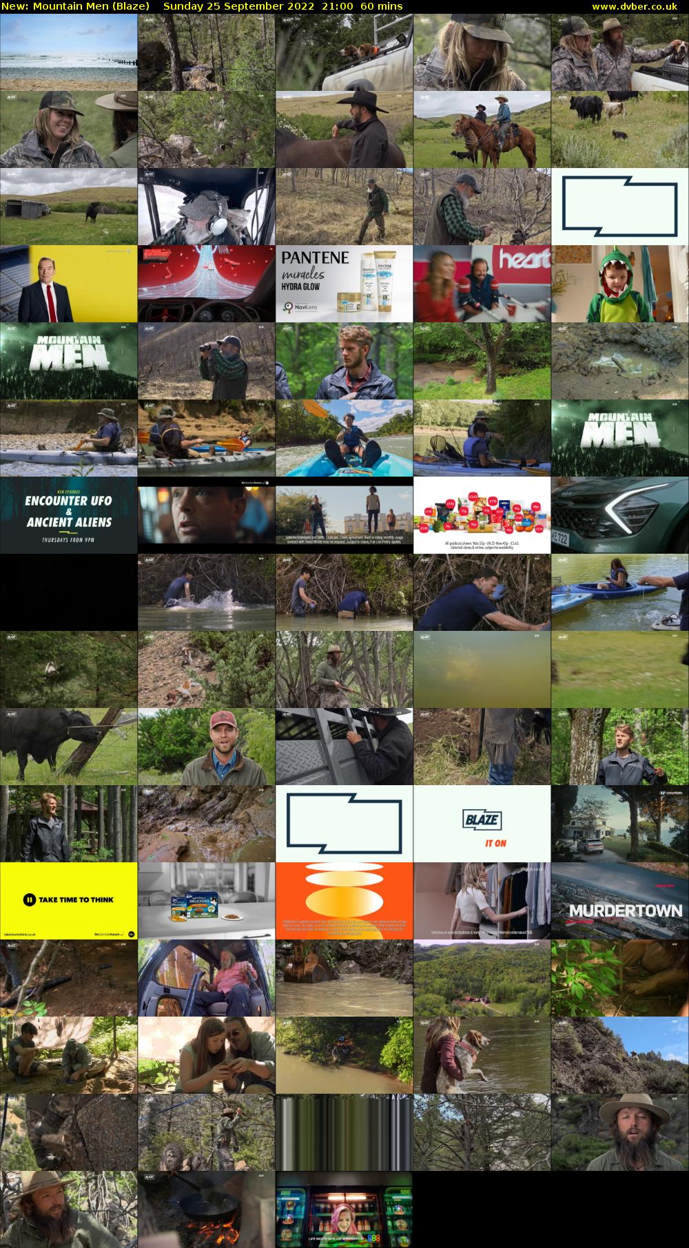 Mountain Men (Blaze) Sunday 25 September 2022 21:00 - 22:00