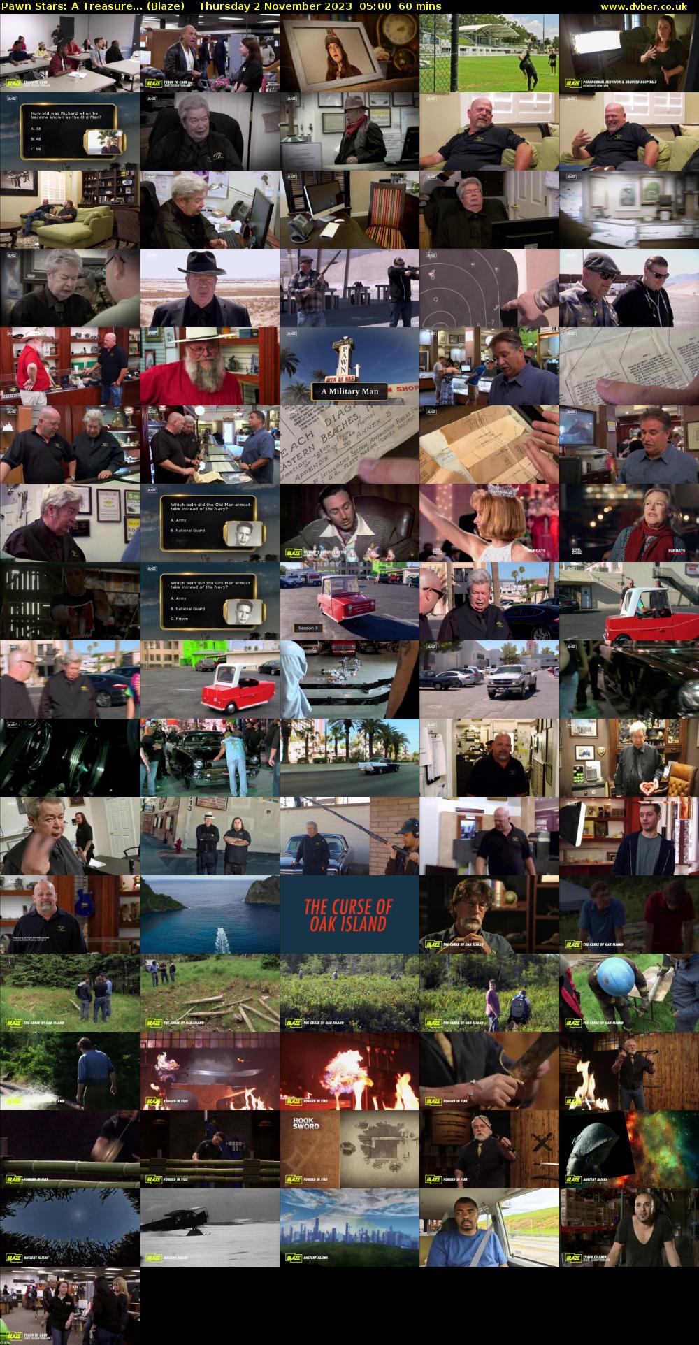 Pawn Stars: A Treasure... (Blaze) Thursday 2 November 2023 05:00 - 06:00