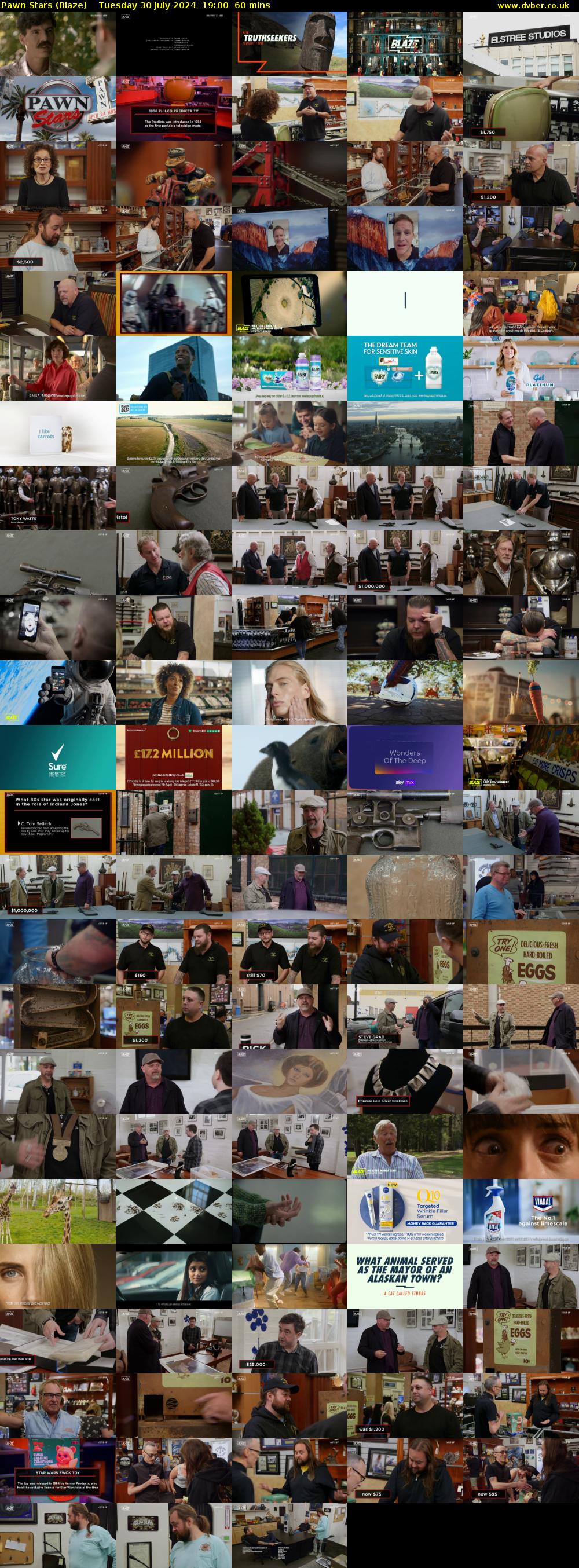 Pawn Stars (Blaze) Tuesday 30 July 2024 19:00 - 20:00