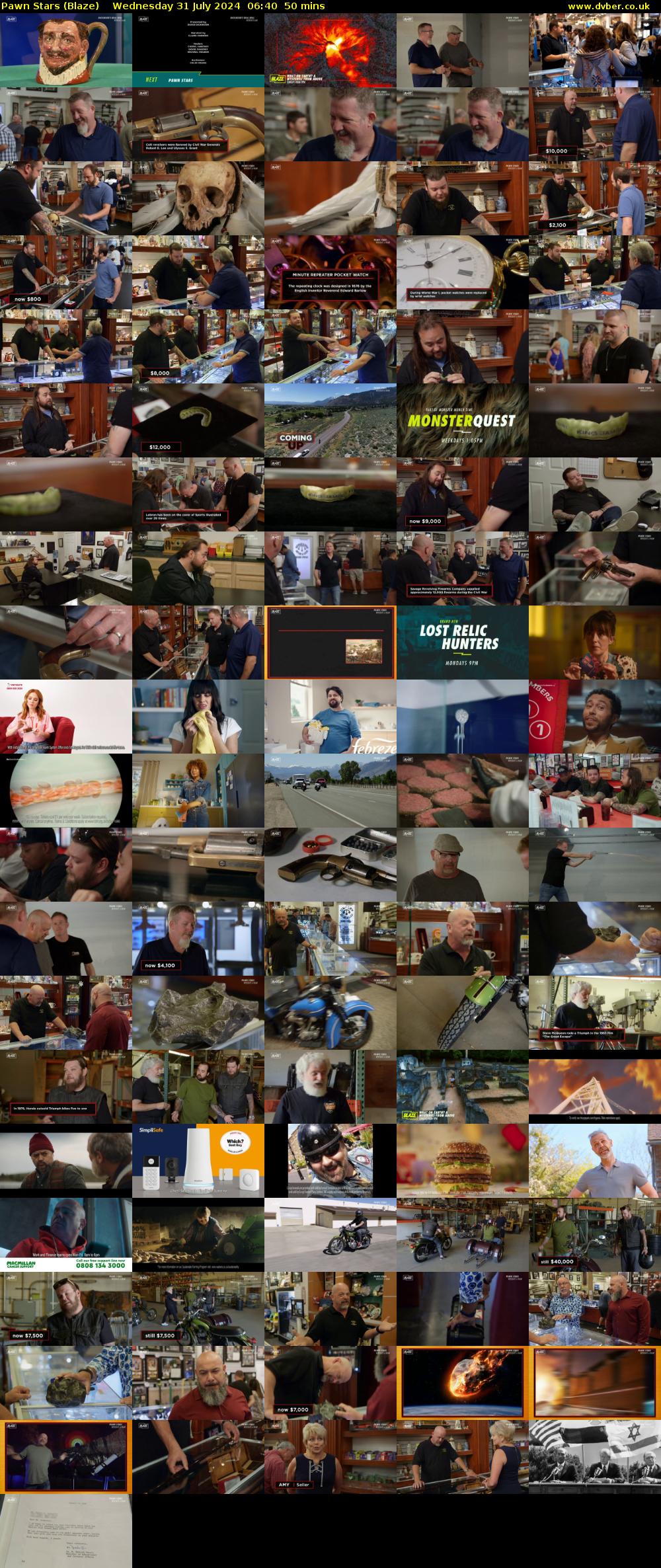 Pawn Stars (Blaze) Wednesday 31 July 2024 06:40 - 07:30