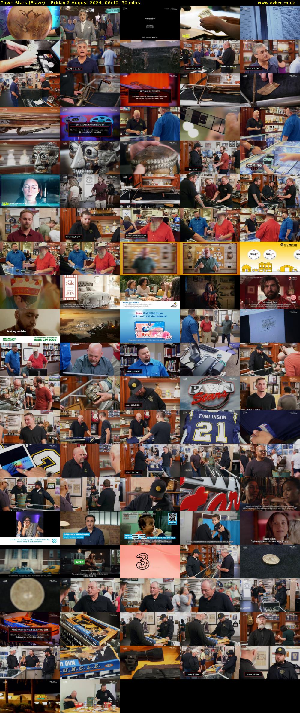 Pawn Stars (Blaze) Friday 2 August 2024 06:40 - 07:30