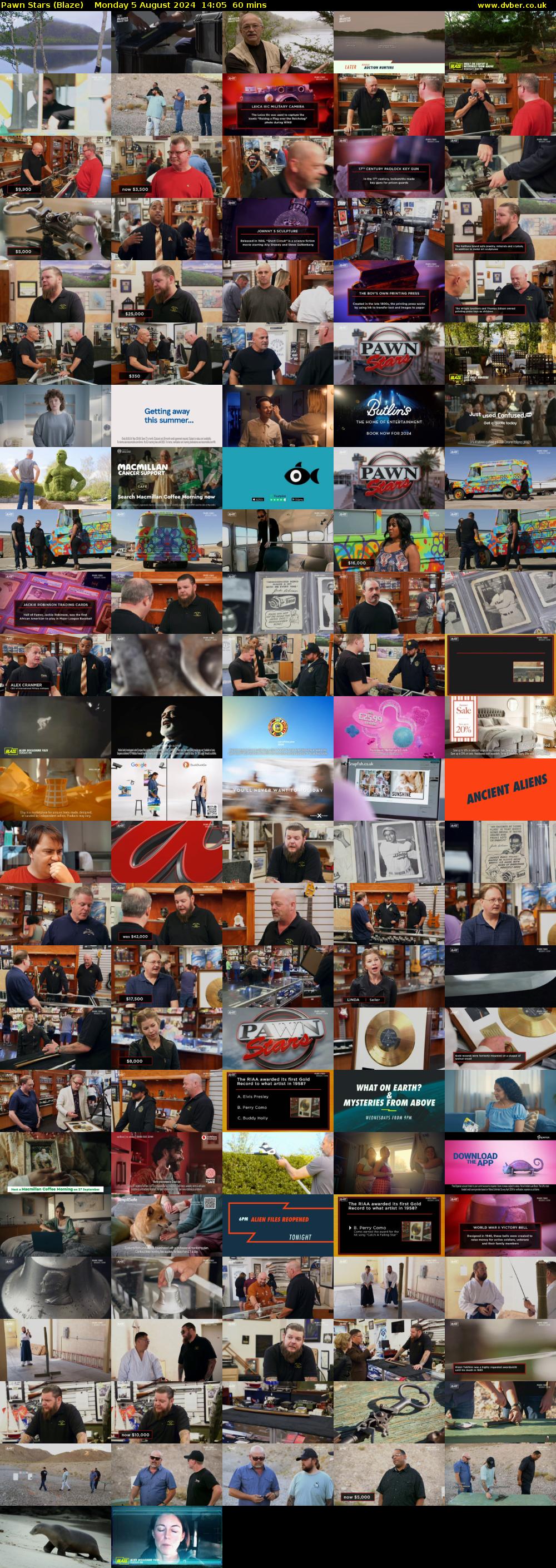 Pawn Stars (Blaze) Monday 5 August 2024 14:05 - 15:05