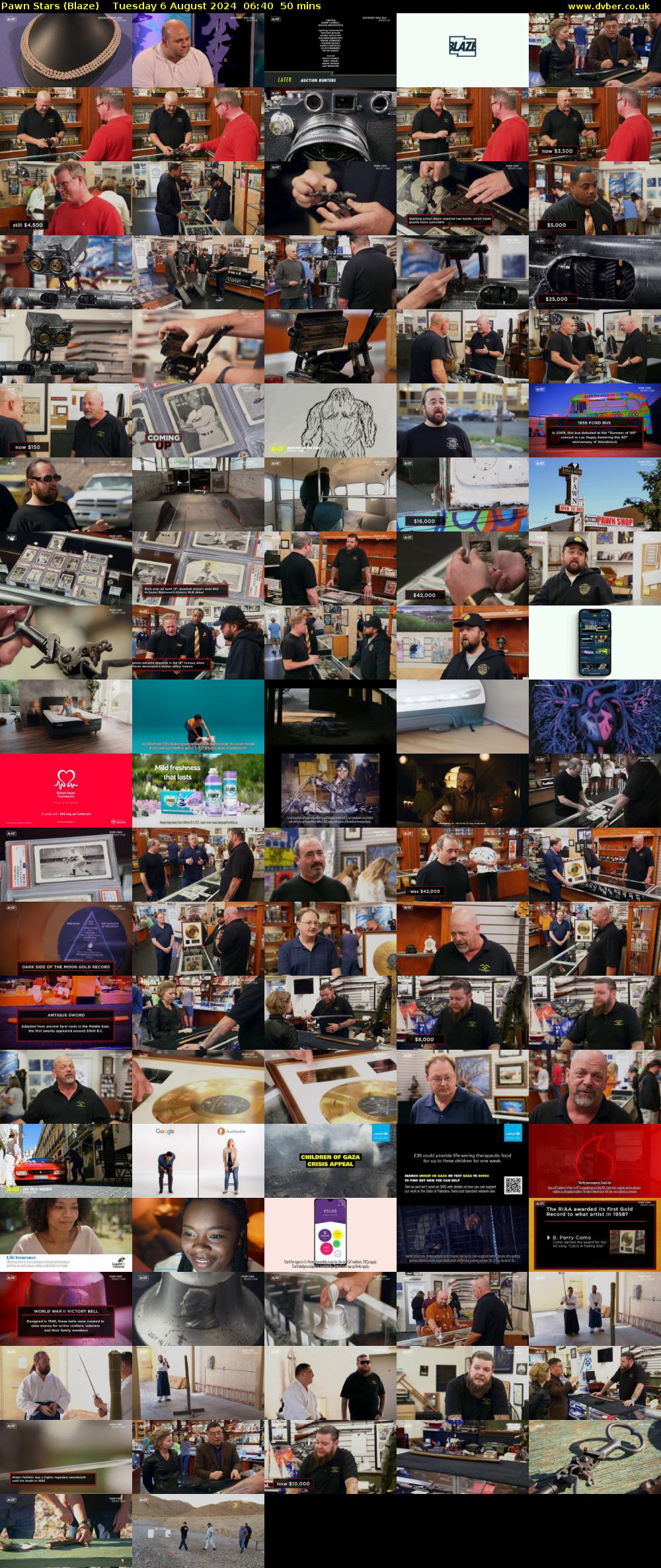 Pawn Stars (Blaze) Tuesday 6 August 2024 06:40 - 07:30
