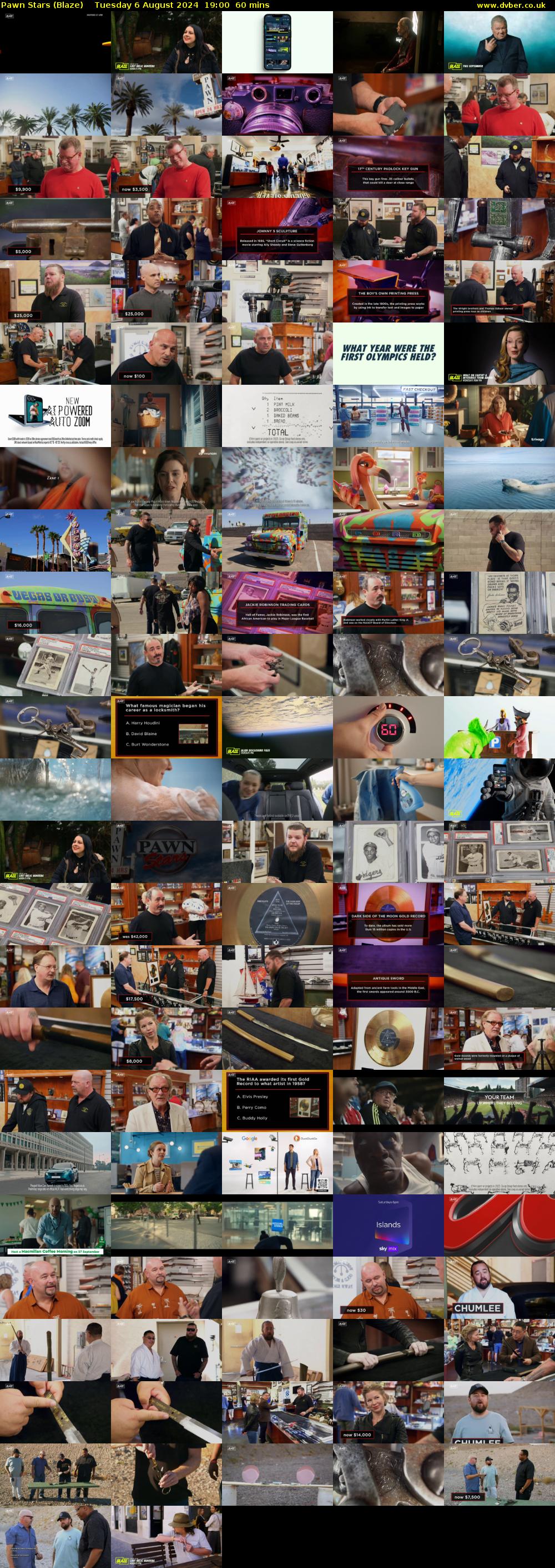 Pawn Stars (Blaze) Tuesday 6 August 2024 19:00 - 20:00
